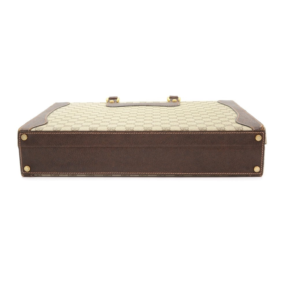 Guccissima Canvas Vintage Briefcase