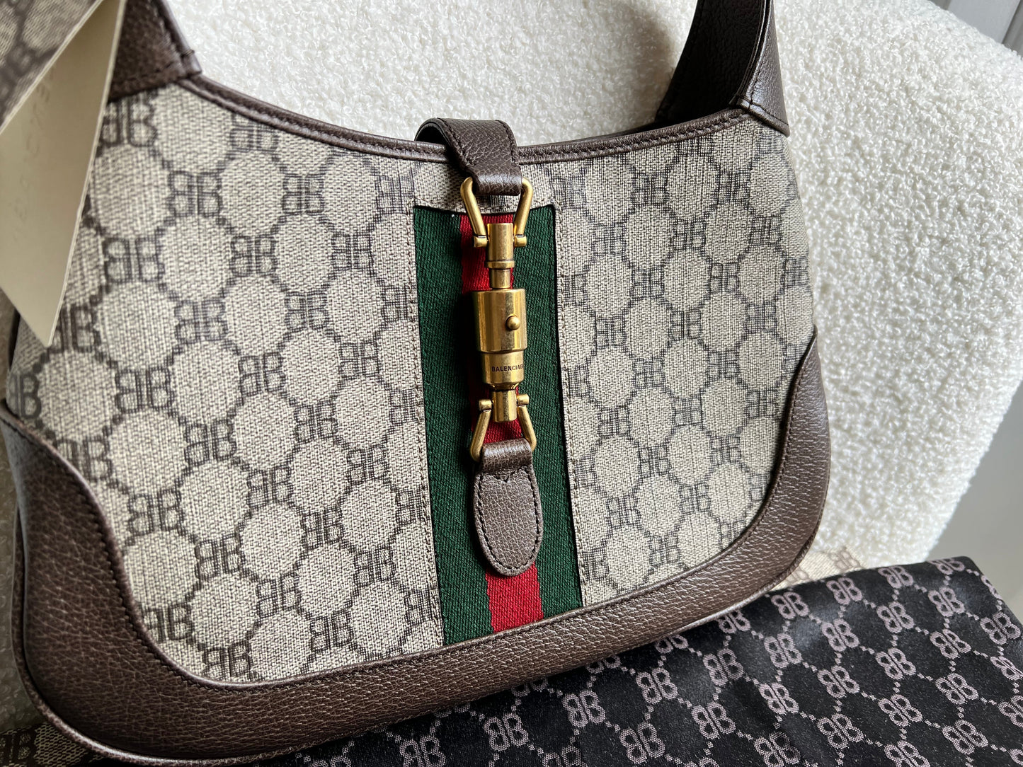 Balenciaga x Gucci Hacker Project Small Jackie Bag (RRP £1900)