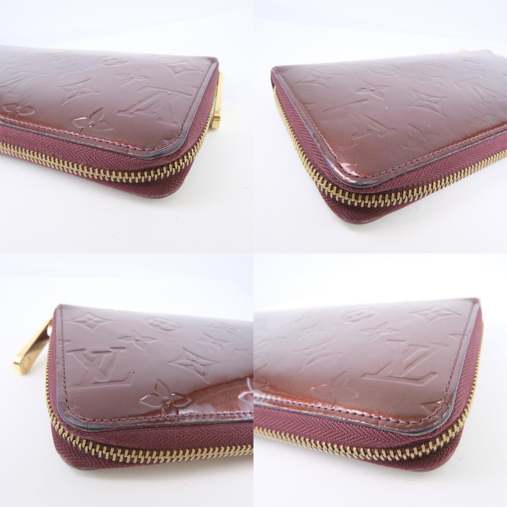 Louis Vuitton Bordeaux Patent leather Portefeuille zippy wallet accessories