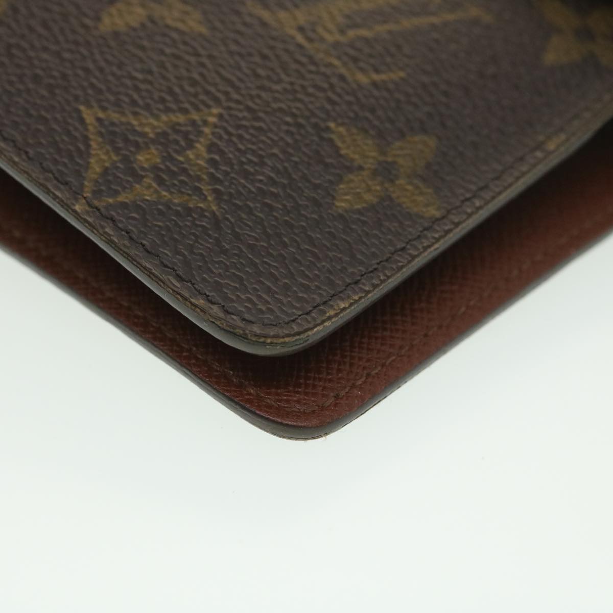 Louis Vuitton Brown Canvas Agenda cover wallet accessories