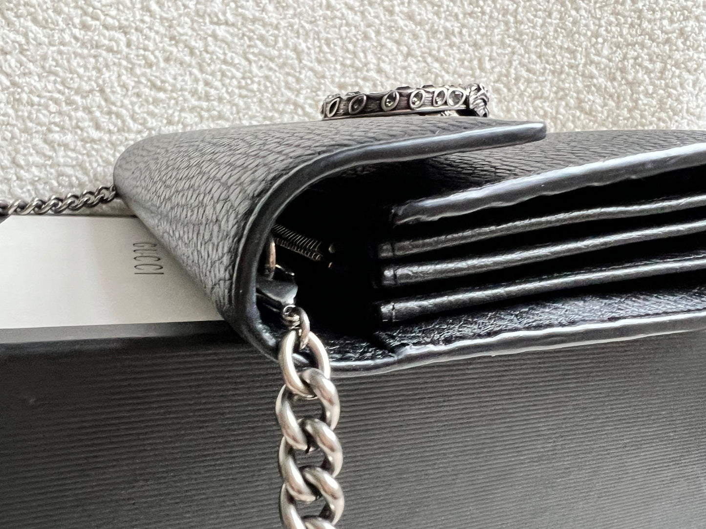 Gucci Dionysus Black Mini Chain Bag (RRP £1340)