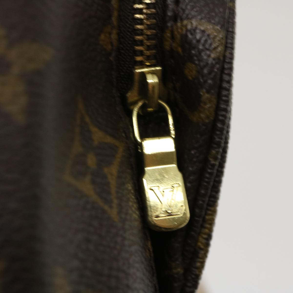 Louis Vuitton Gray Canvas Montsouris backpack bag