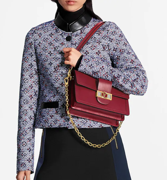 Louis Vuitton Dauphine MM Cherry Berry