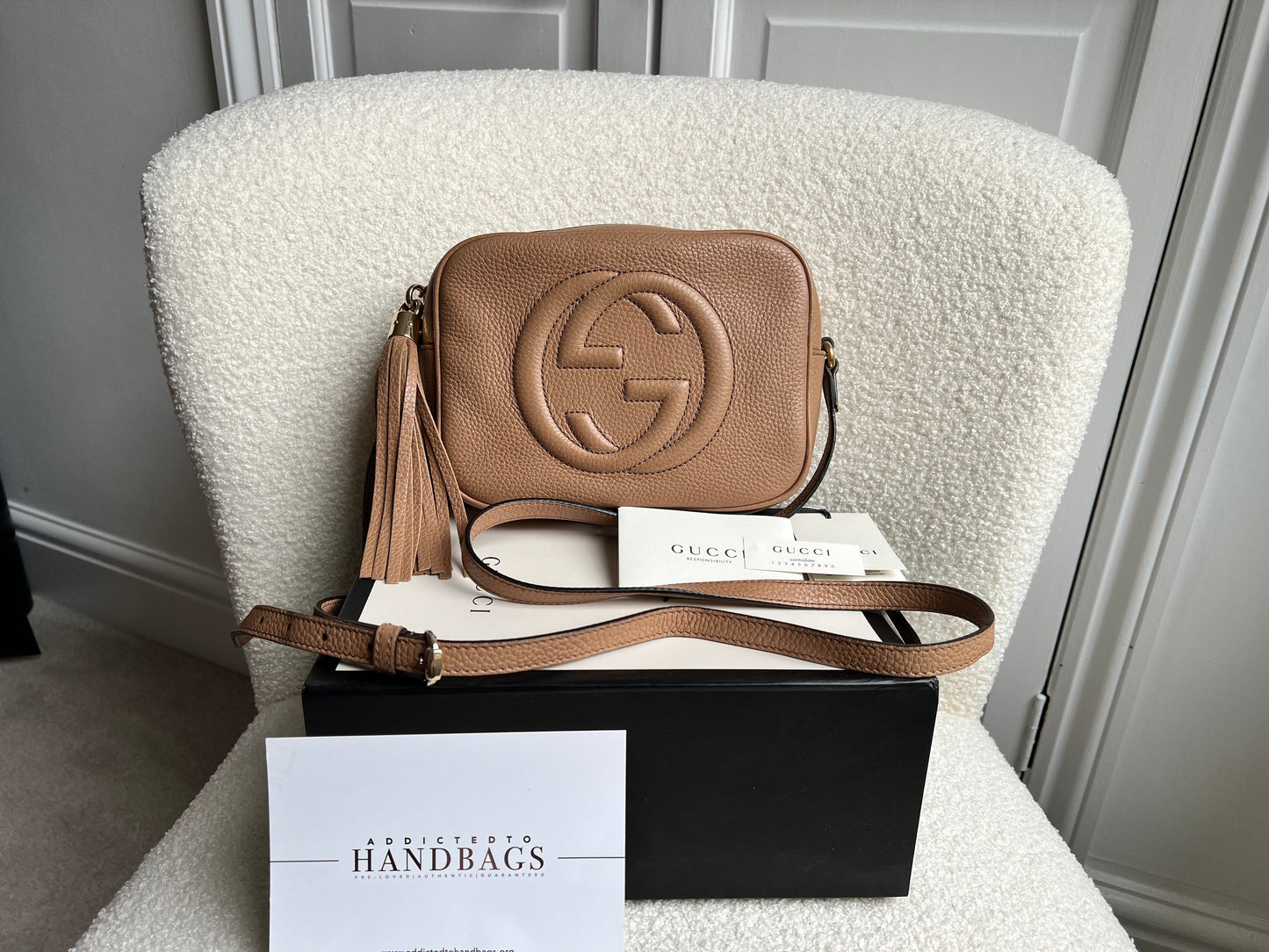 Gucci Rose Beige Soho Disco (RRP £1050)