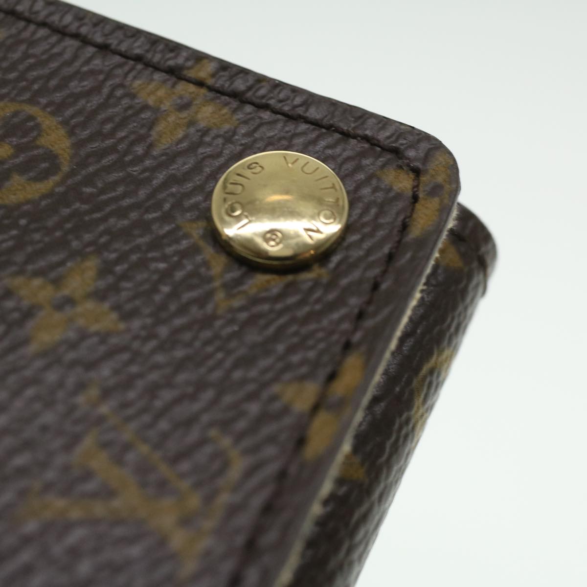 Louis Vuitton Brown Canvas  wallet accessories