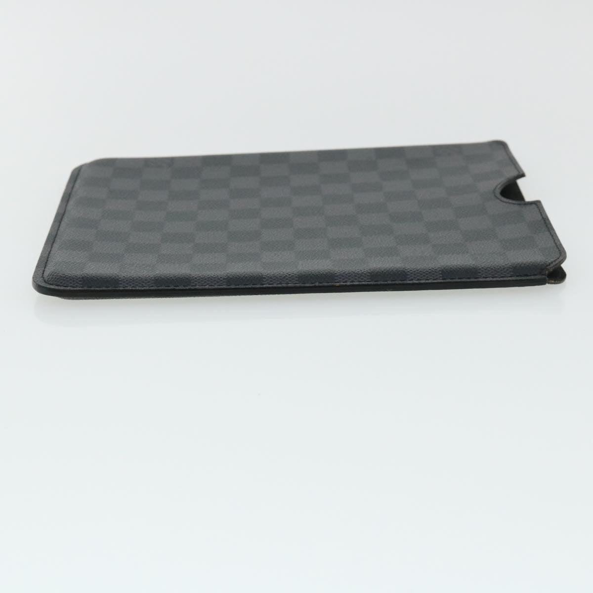 Louis Vuitton Blue Canvas iPad Pouch wallet accessories