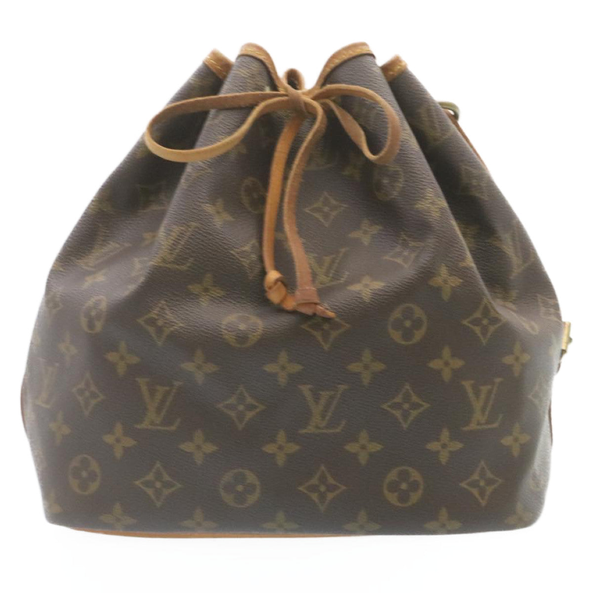 Louis Vuitton Brown Canvas Petit Noe shoulder bag