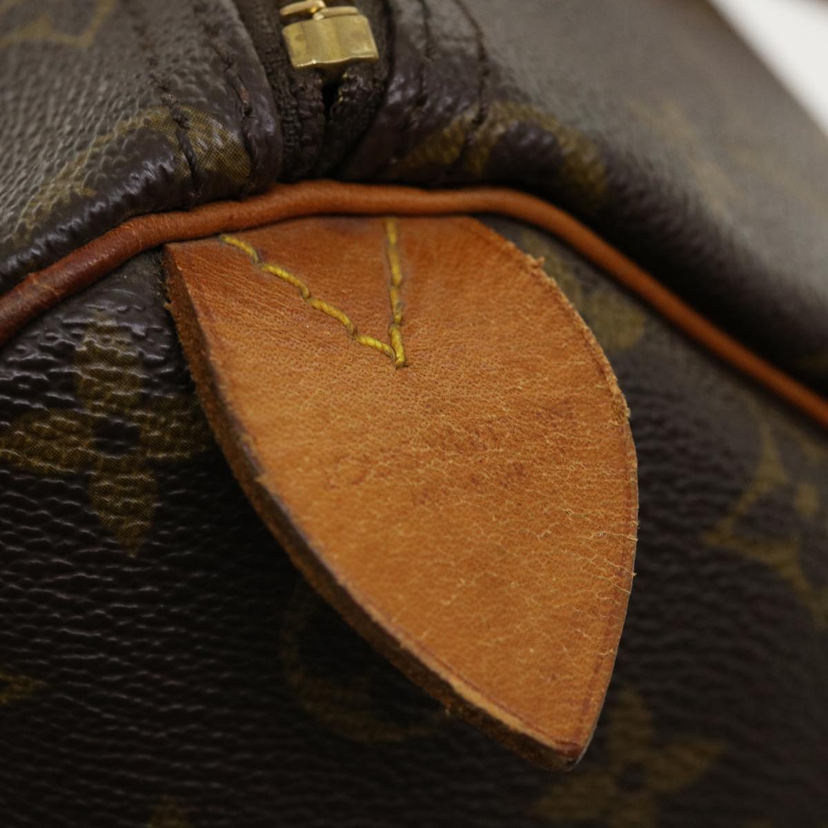 Louis Vuitton Brown Canvas Speedy 30 handbag bag