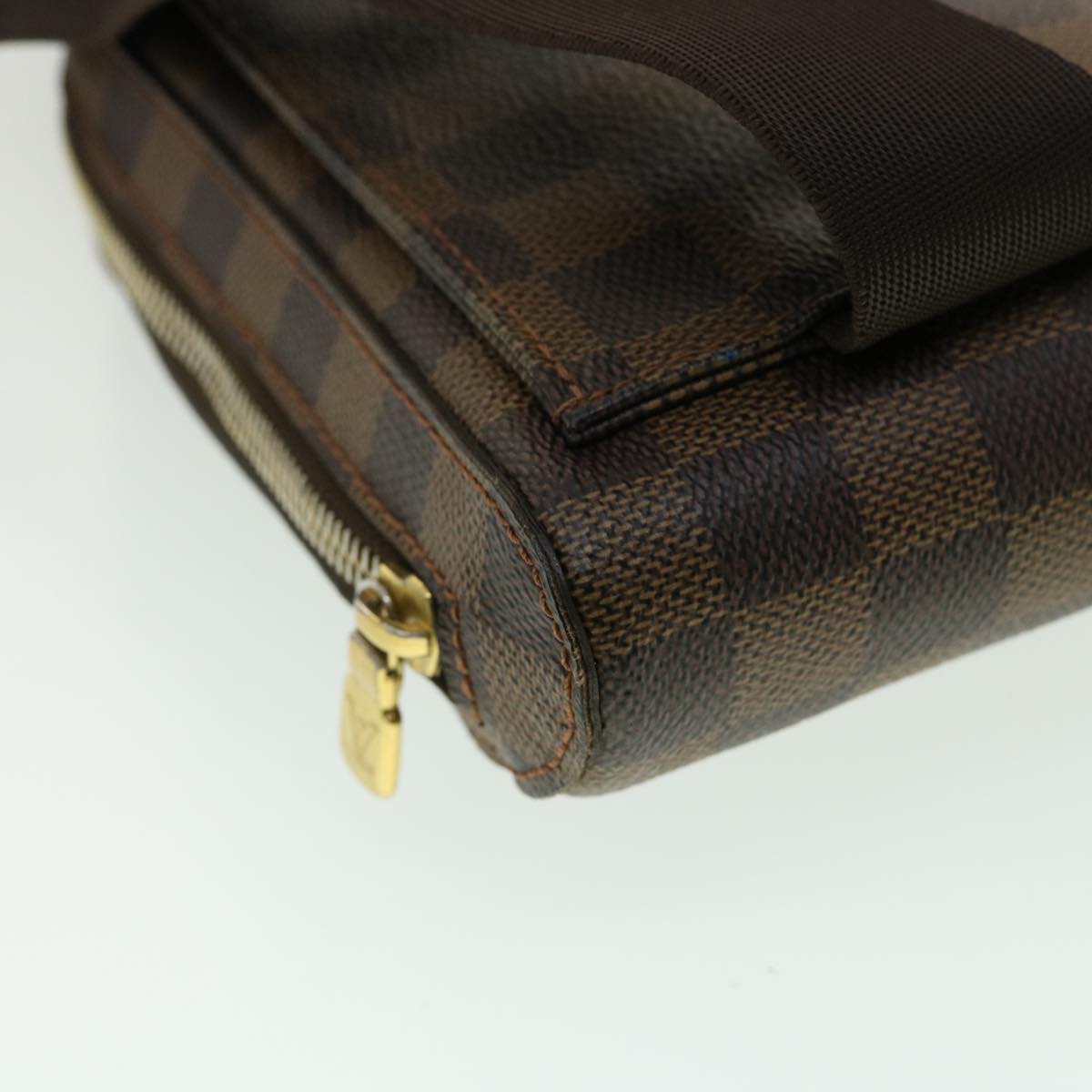Louis Vuitton Brown Canvas Geronimos shoulder bag