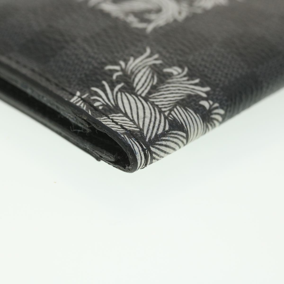 Louis Vuitton Black Canvas  wallet accessories