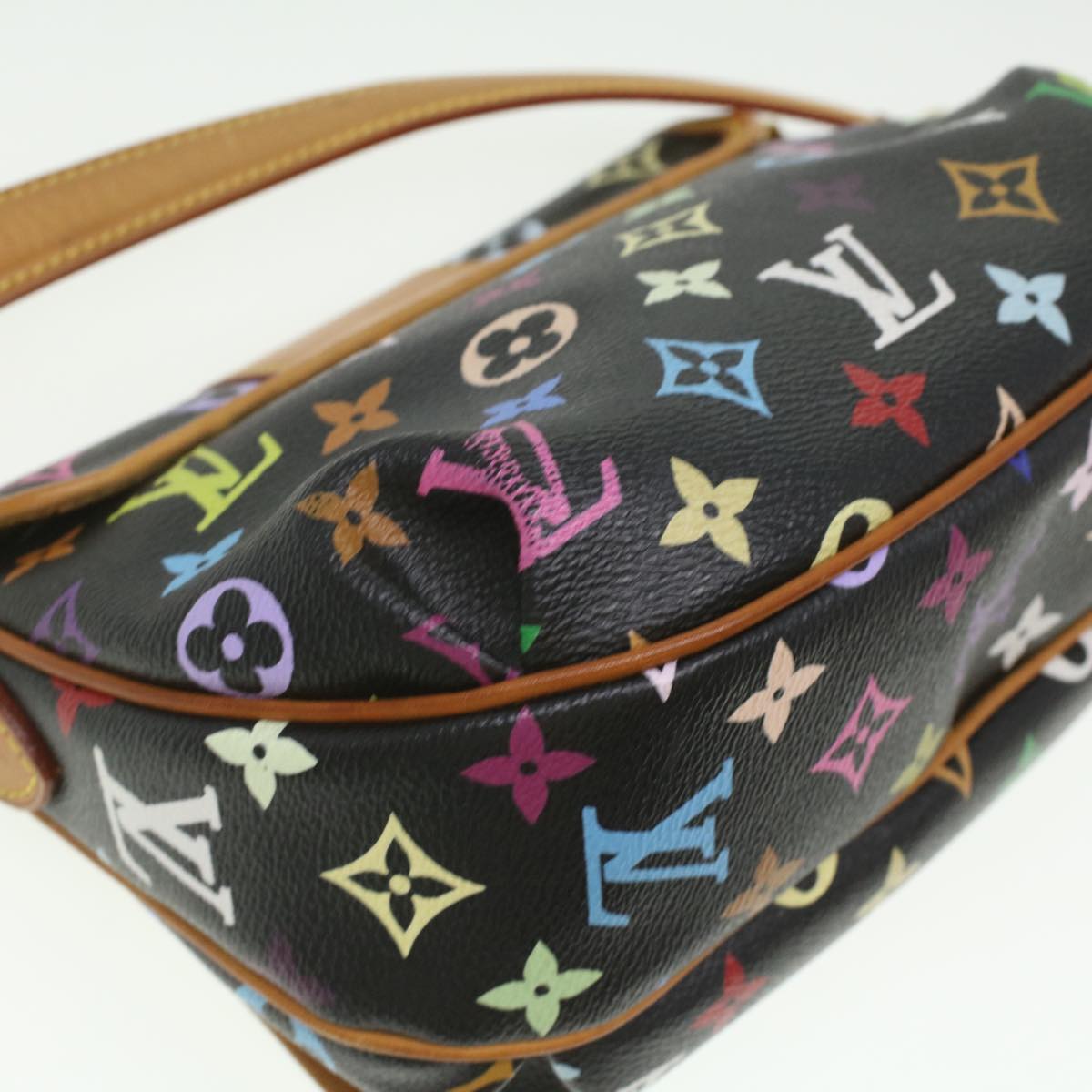 Louis Vuitton Black Canvas Patti shoulder bag