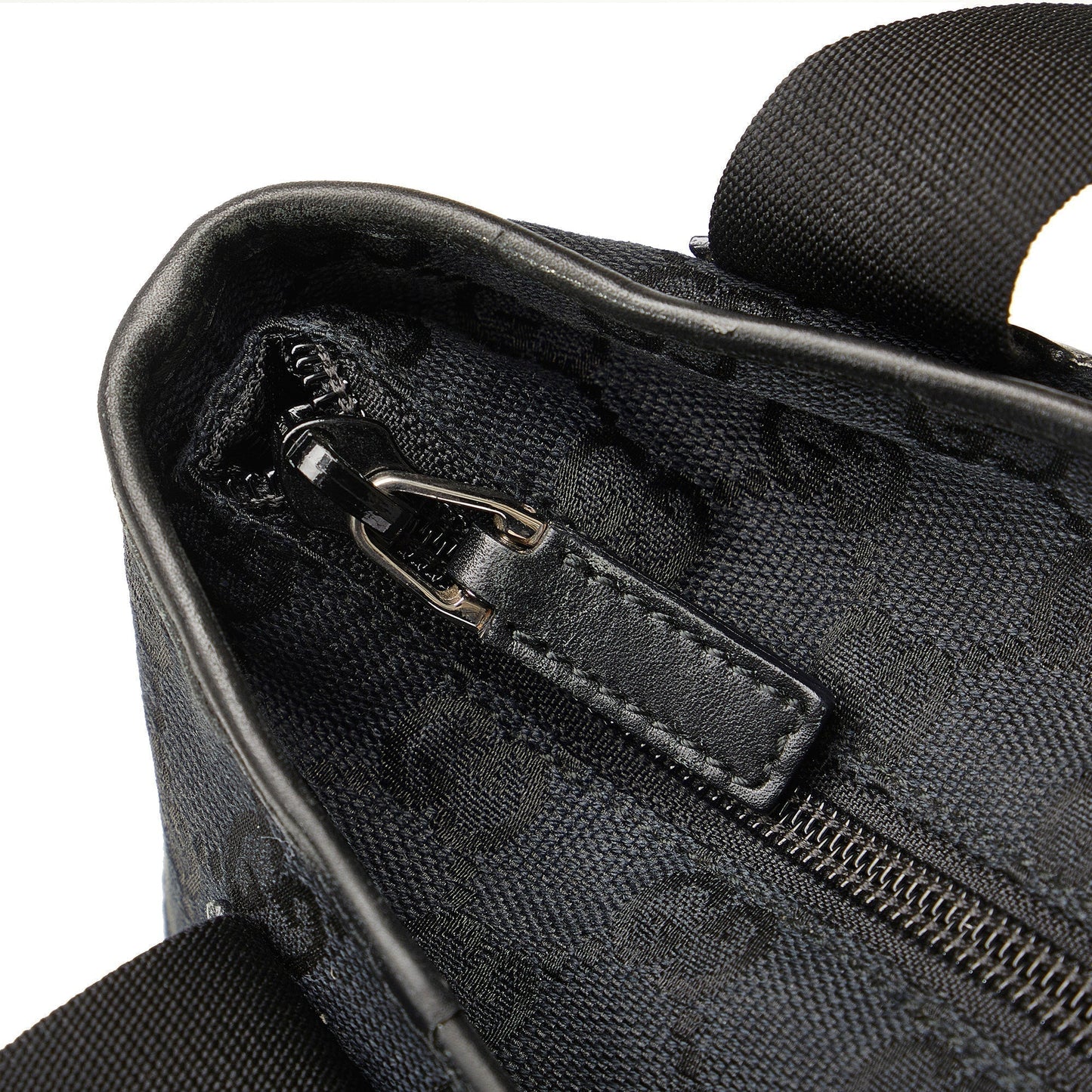 Black Gucci GG Canvas Tote Bag