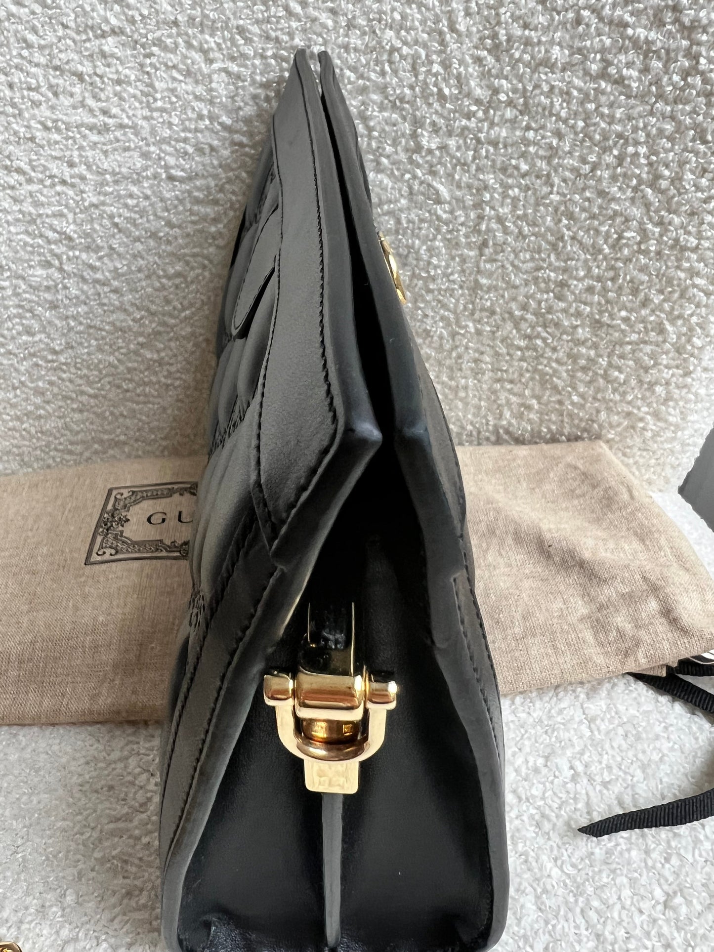 Gucci GG Matelasse Black Shoulder Bag (RRP £2230)