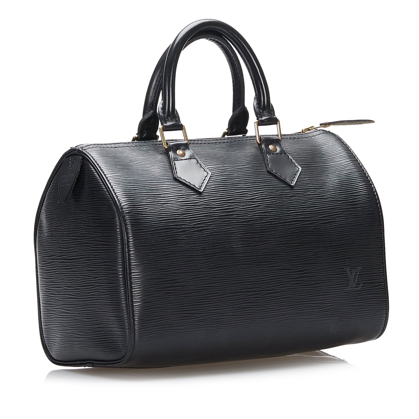 LOUIS VUITTON Epi Speedy 25 Black