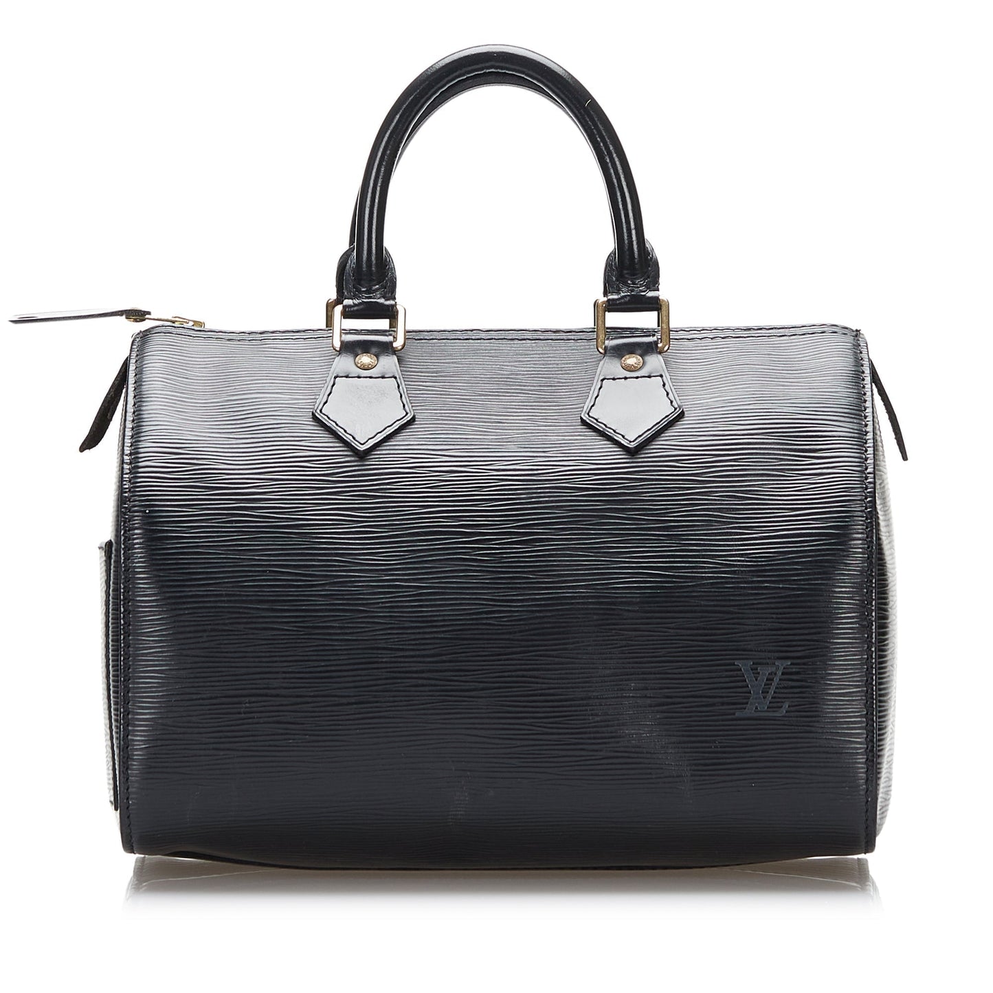LOUIS VUITTON Epi Speedy 25 Black