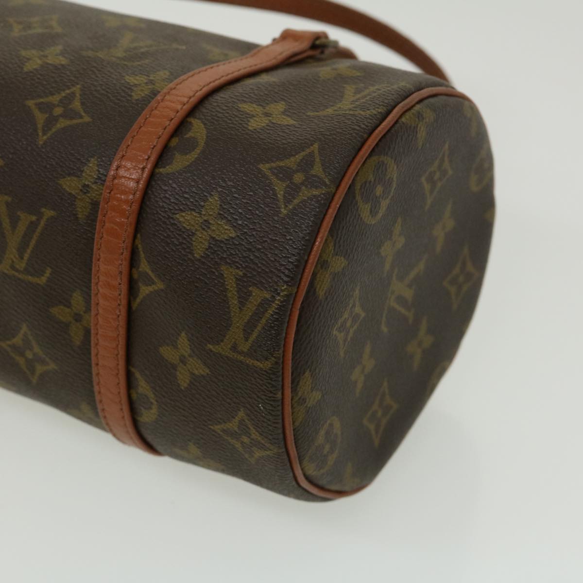 Louis Vuitton Brown Canvas Papillon 26 handbag bag