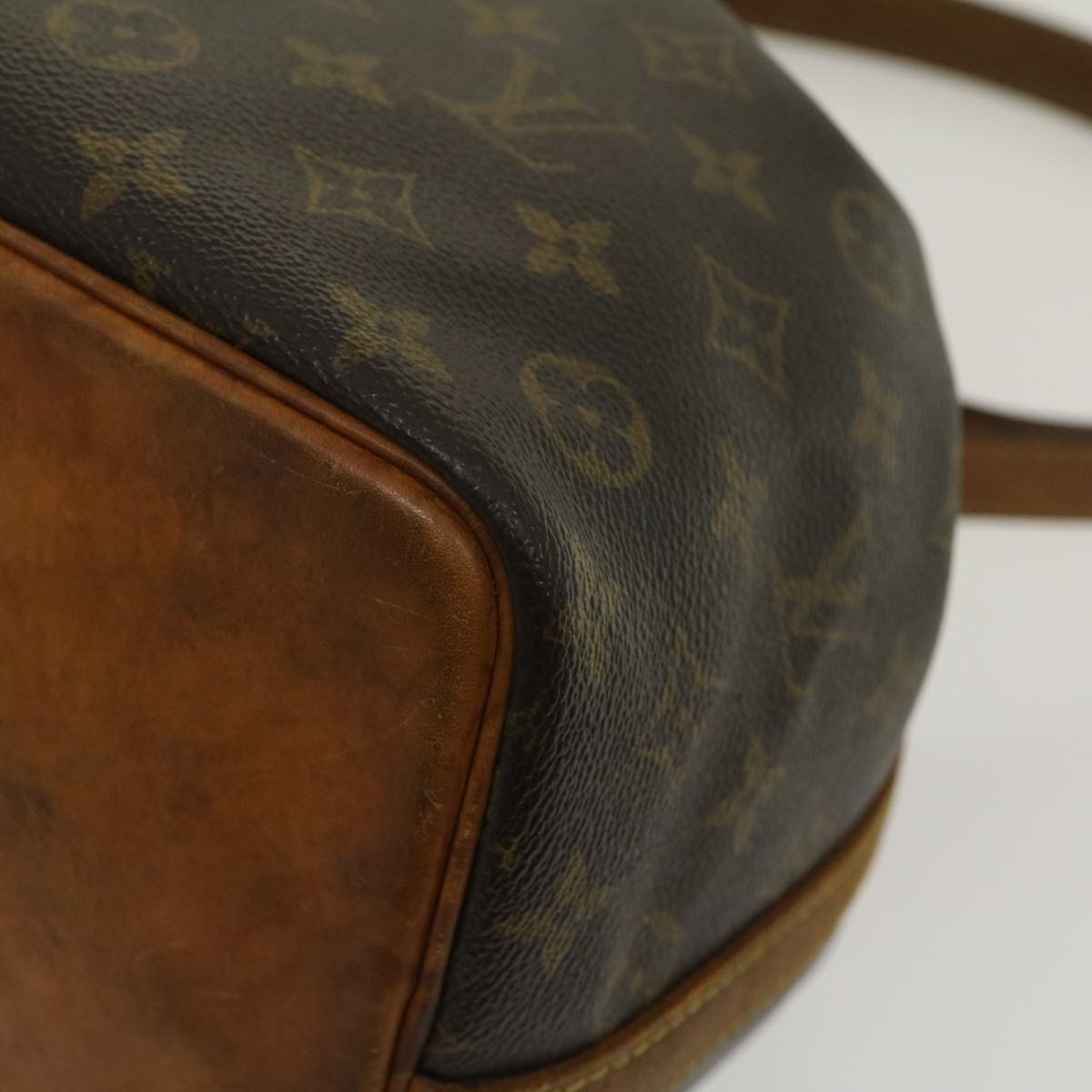 Louis Vuitton Brown Canvas Petit Noe shoulder bag