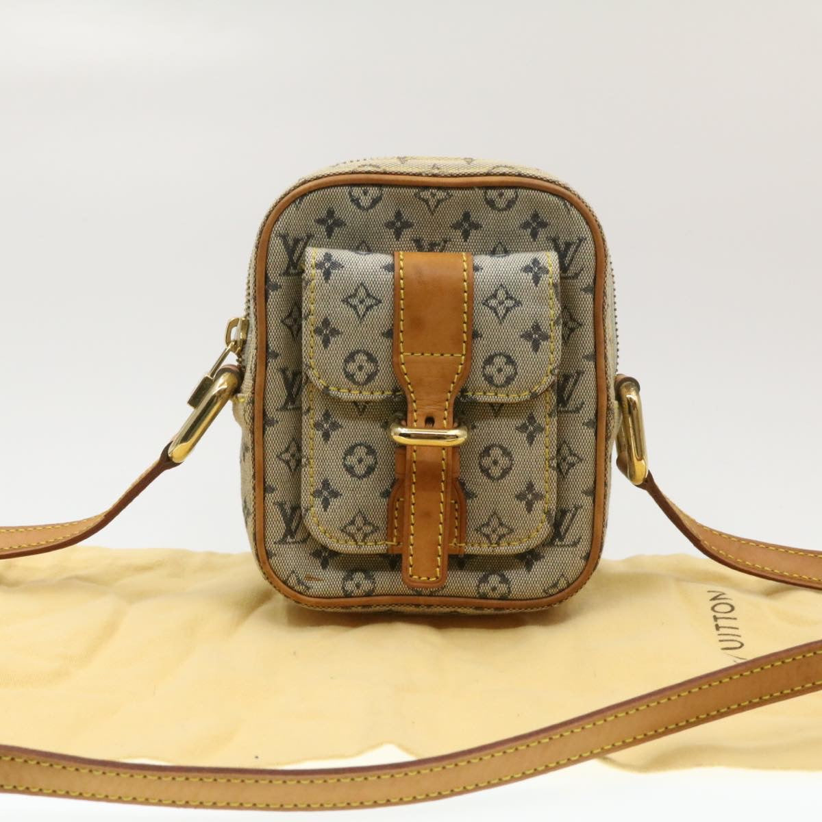 Louis Vuitton Blue Canvas Juliette shoulder bag