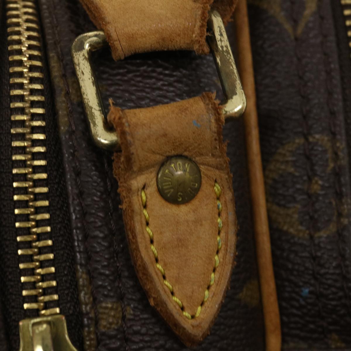 Louis Vuitton Brown Canvas Reporter shoulder bag