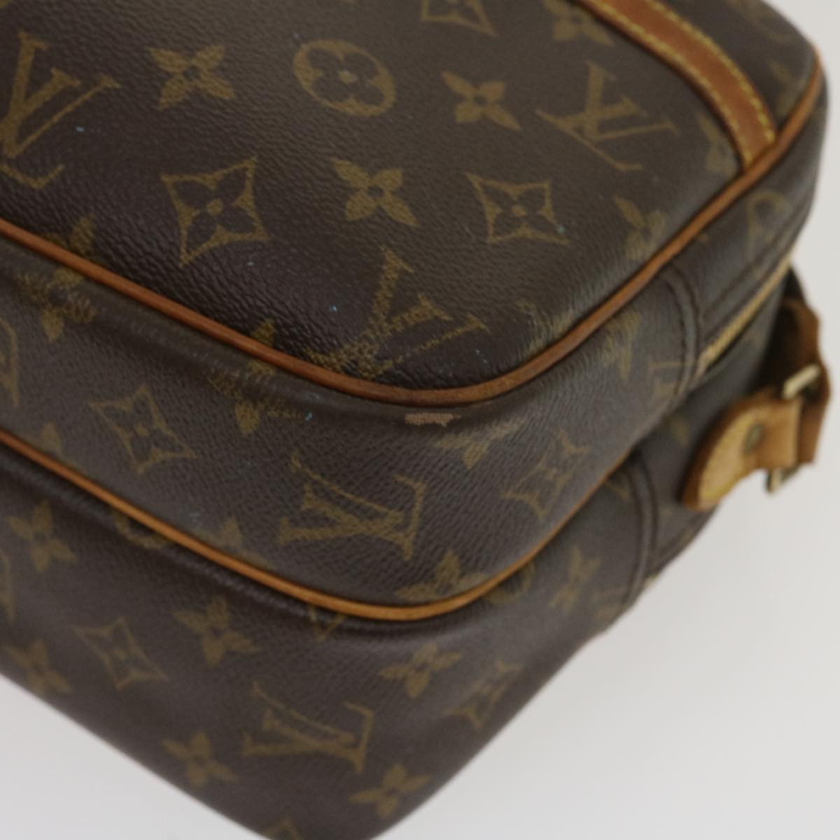 Louis Vuitton Brown Canvas Reporter shoulder bag