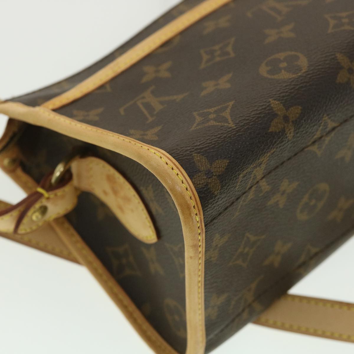 Louis Vuitton Brown Canvas Popincourt shoulder bag