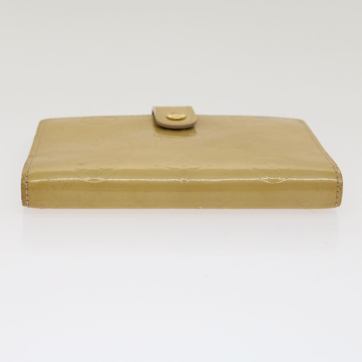 Louis Vuitton Beige Patent leather Agenda wallet accessories