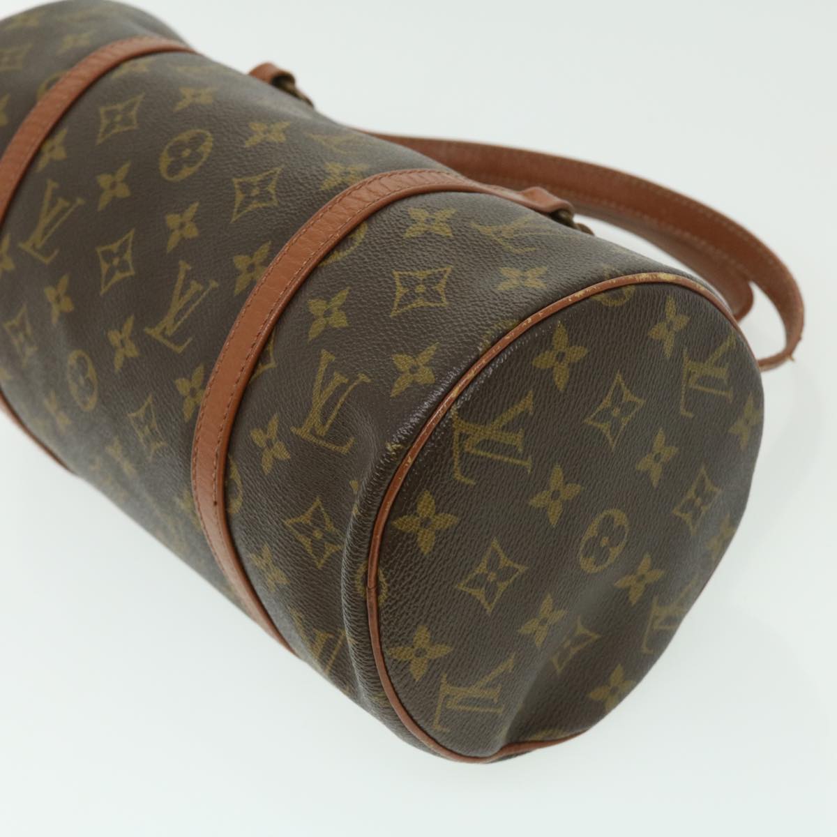 Louis Vuitton Brown Canvas Papillon 30 handbag bag