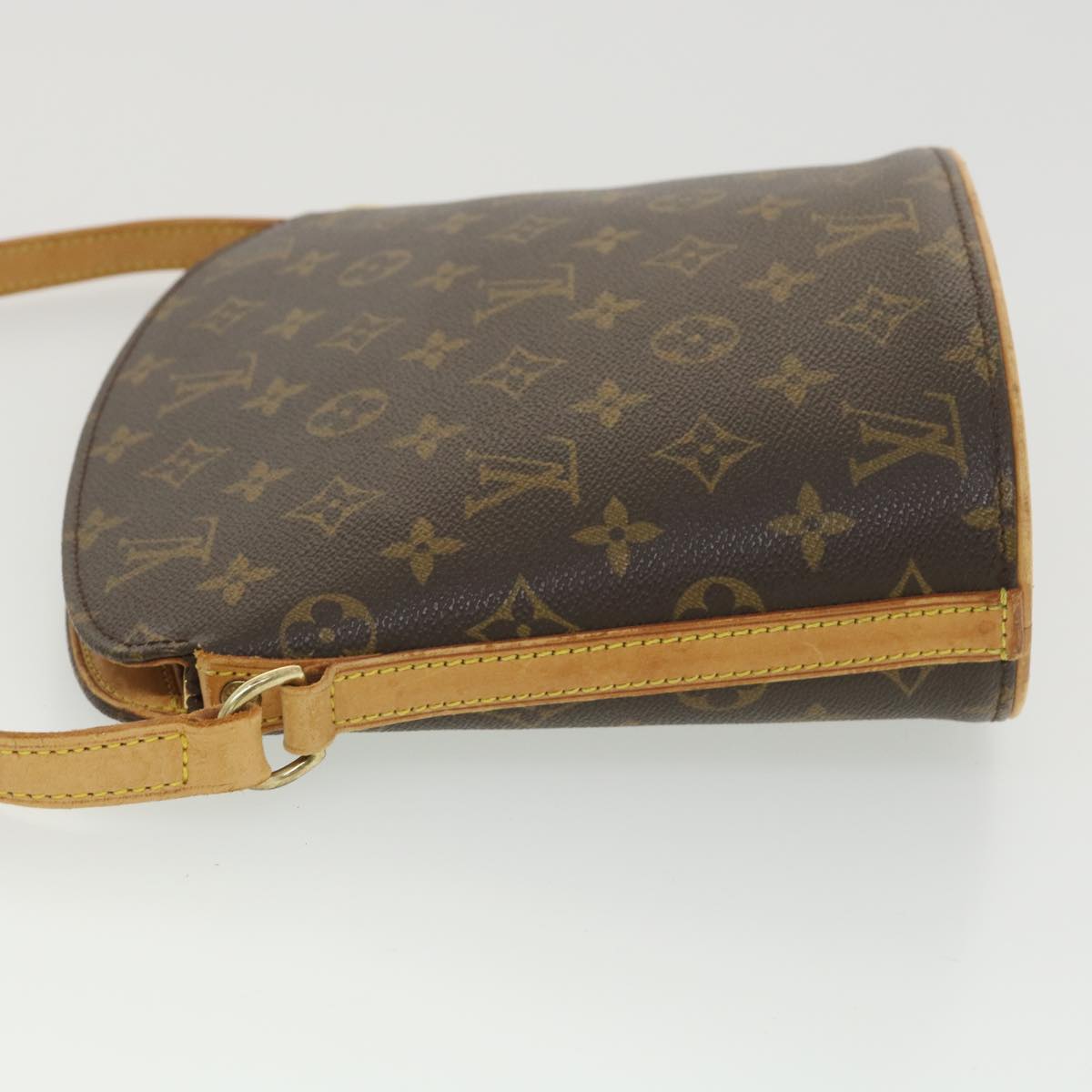 Louis Vuitton Brown Canvas Drouot shoulder bag