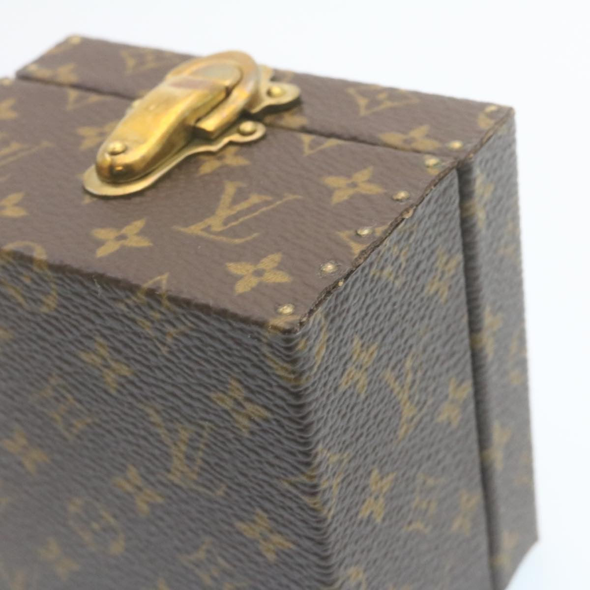 Louis Vuitton Gray Canvas Jewelry case wallet accessories