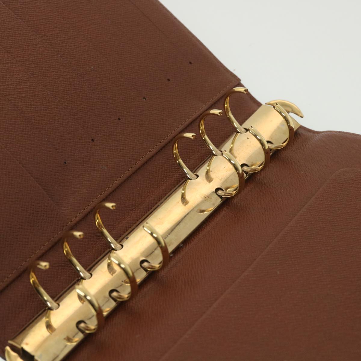 Louis Vuitton Brown Canvas Agenda cover wallet accessories