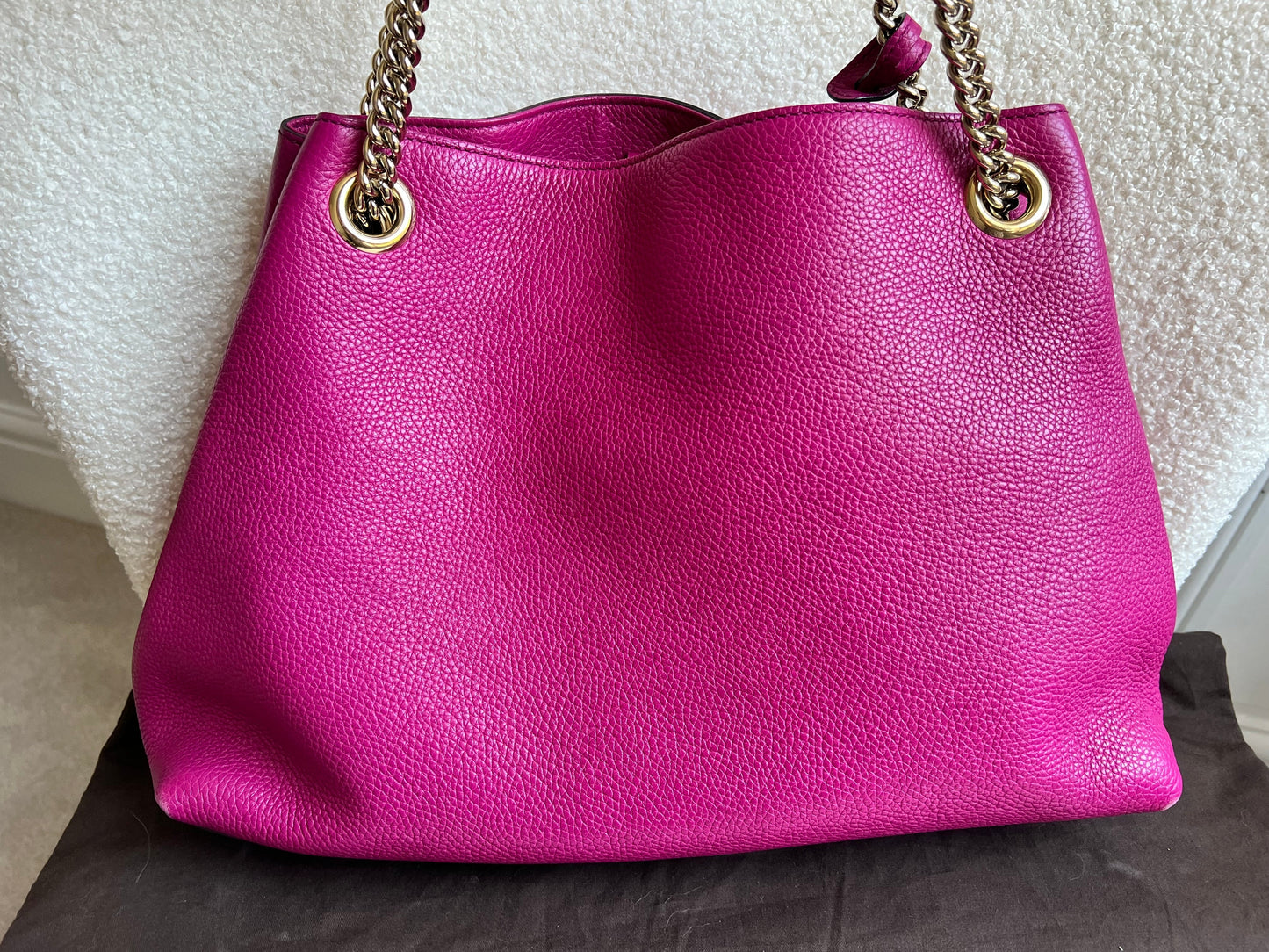 Gucci Pink Soho Chain Tote (RRP £1350)