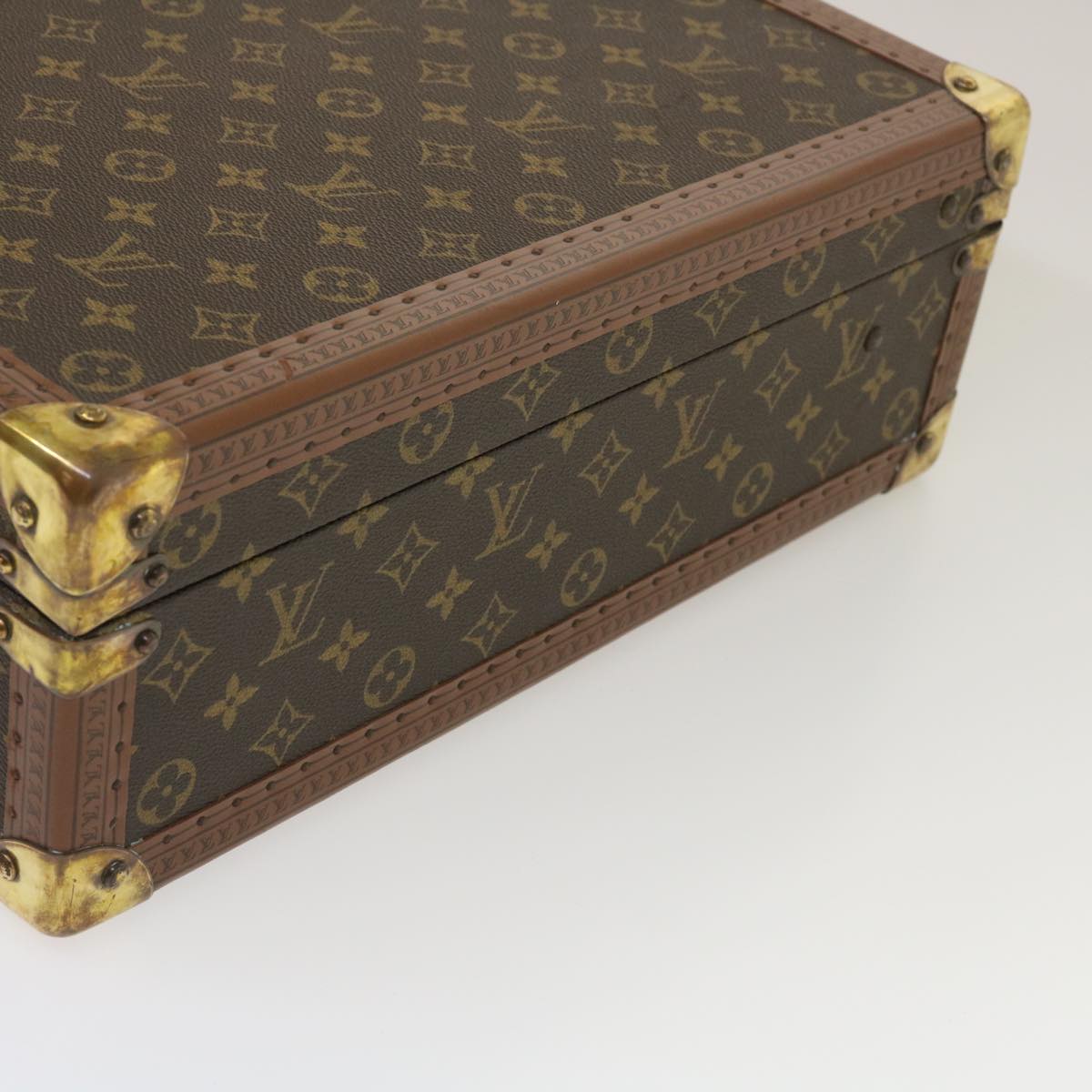 Louis Vuitton Brown Canvas Cotteville 40 travel bag