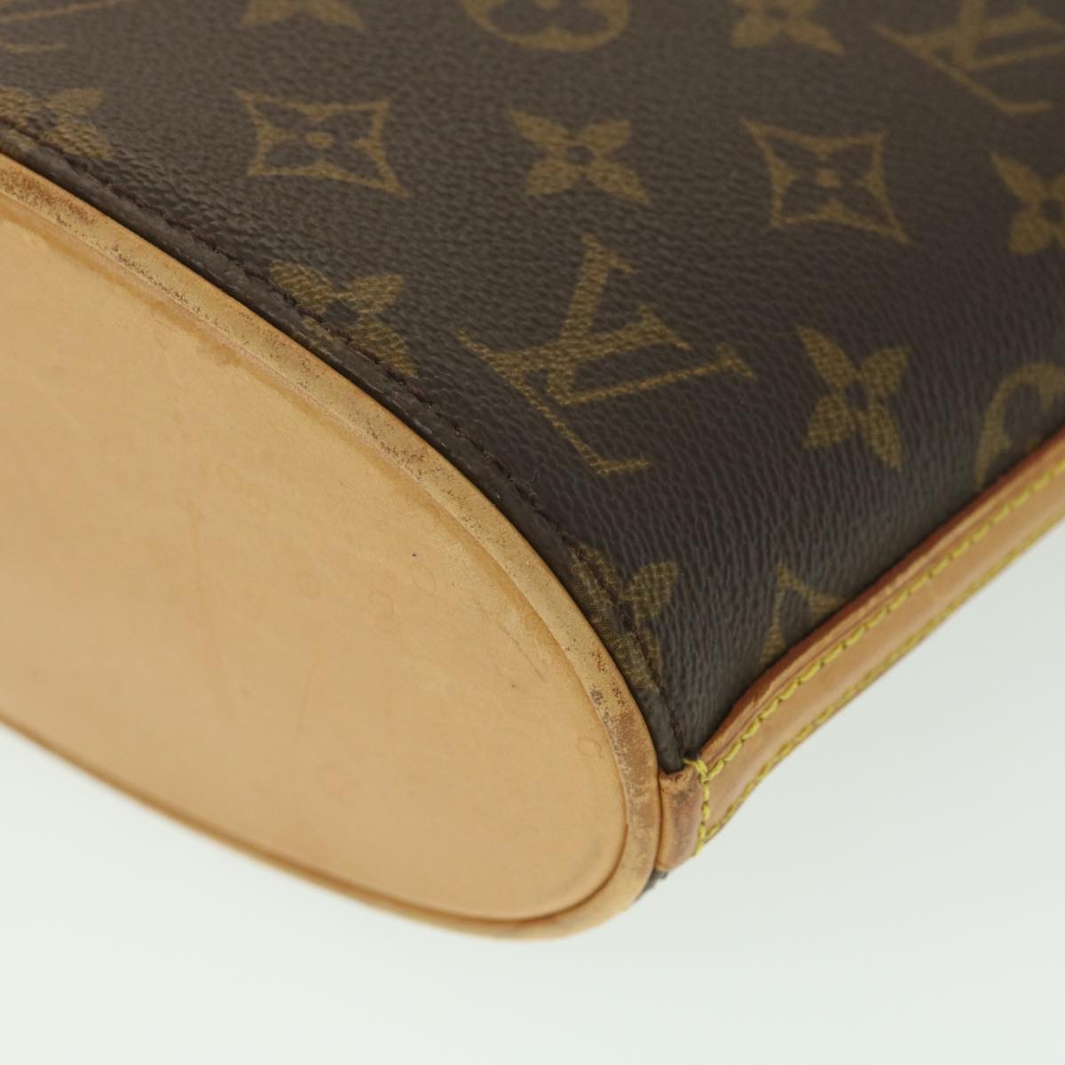 Louis Vuitton Brown Canvas Drouot shoulder bag