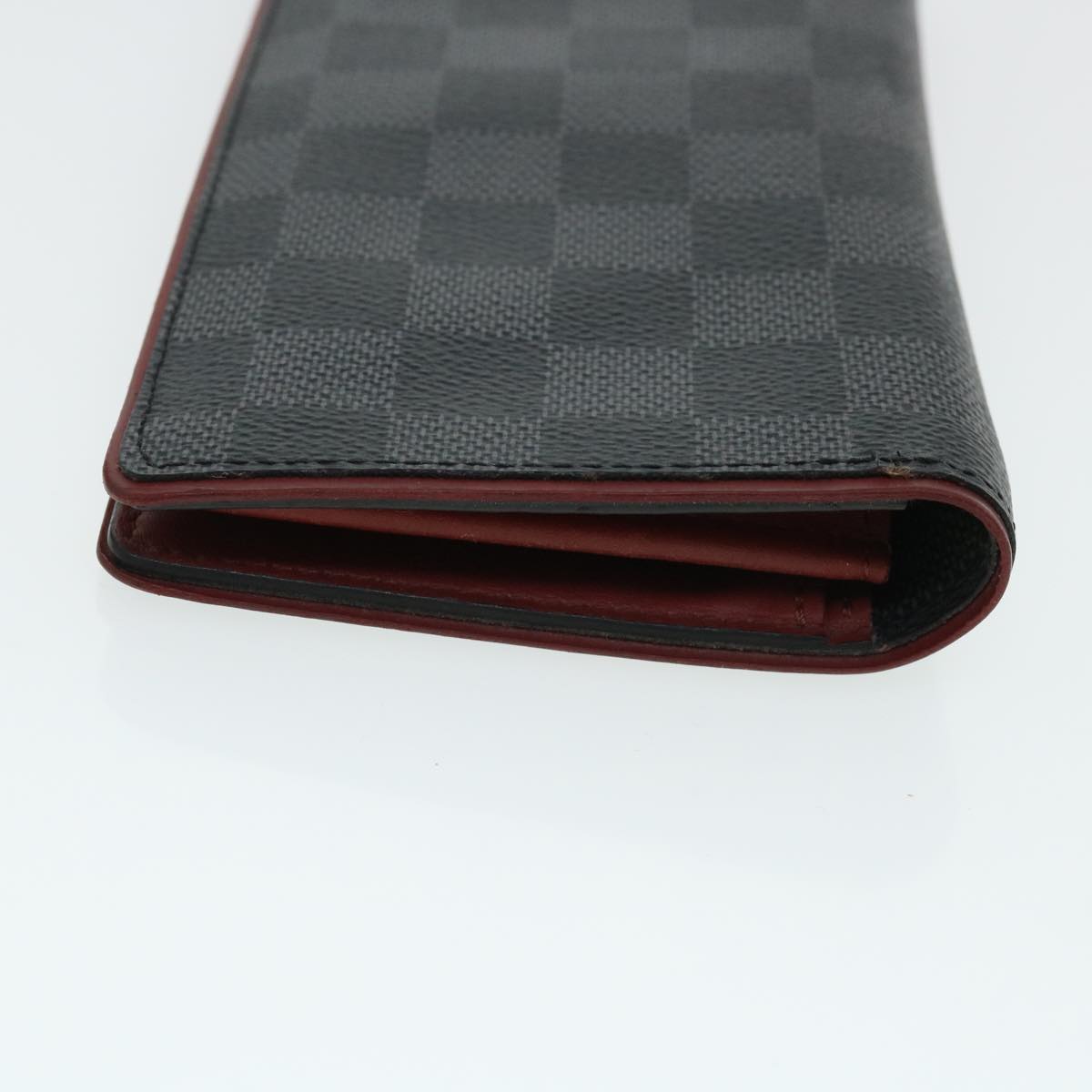 Louis Vuitton Black Canvas Brazza wallet accessories
