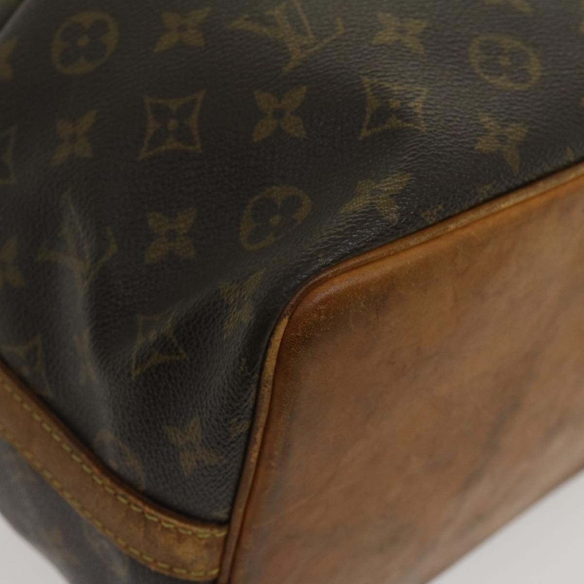 Louis Vuitton Brown Canvas Petit Noe shoulder bag