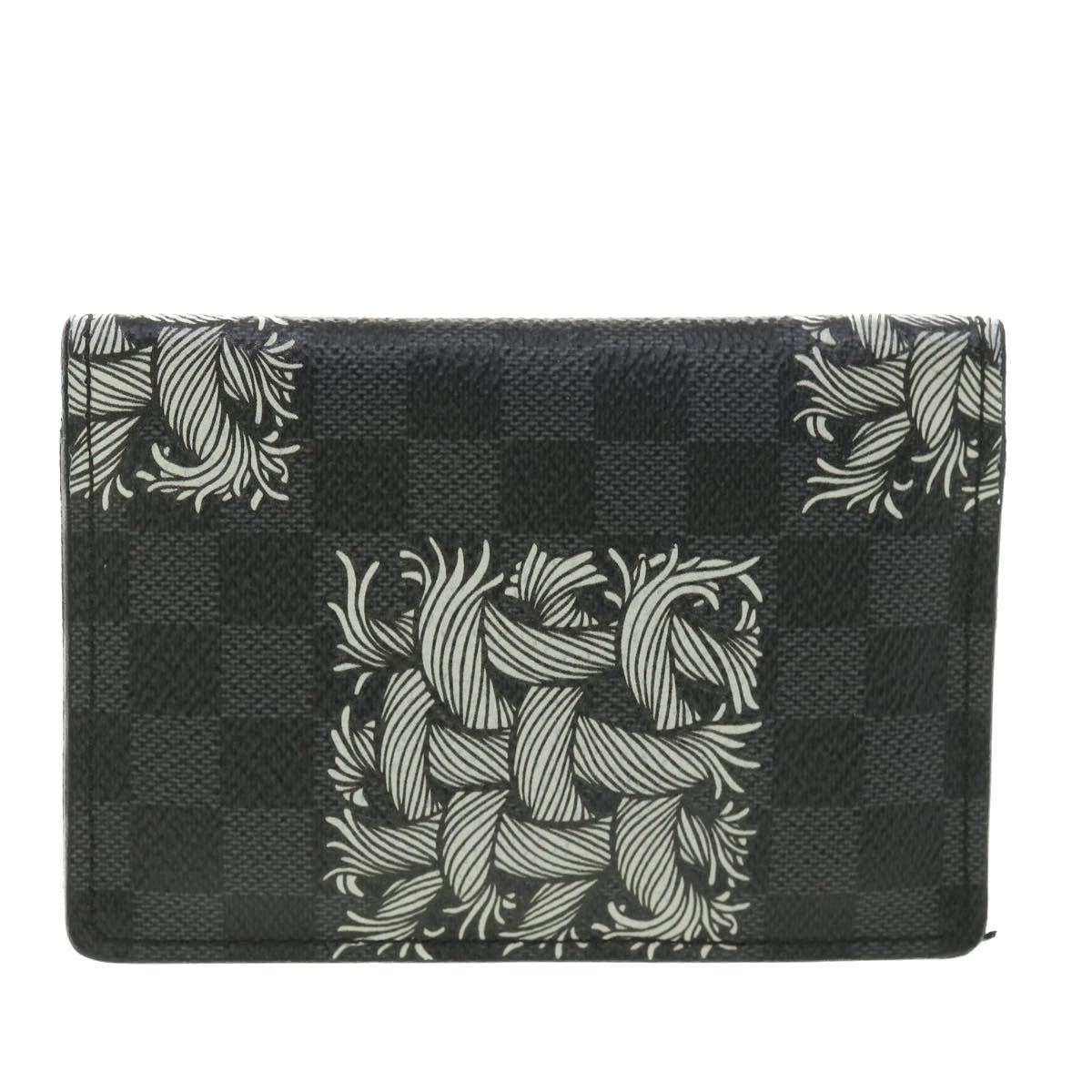 Louis Vuitton Black Canvas  wallet accessories