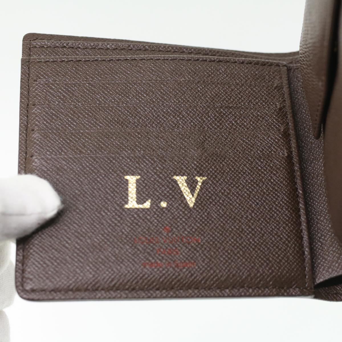 Louis Vuitton Brown Canvas Marco wallet accessories