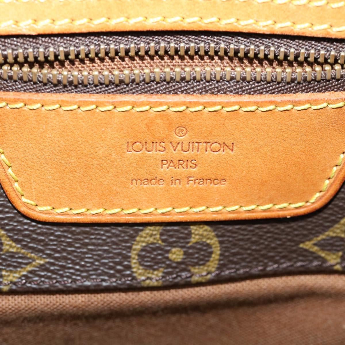 Louis Vuitton Brown Canvas SAC SHOPPING shoulder bag