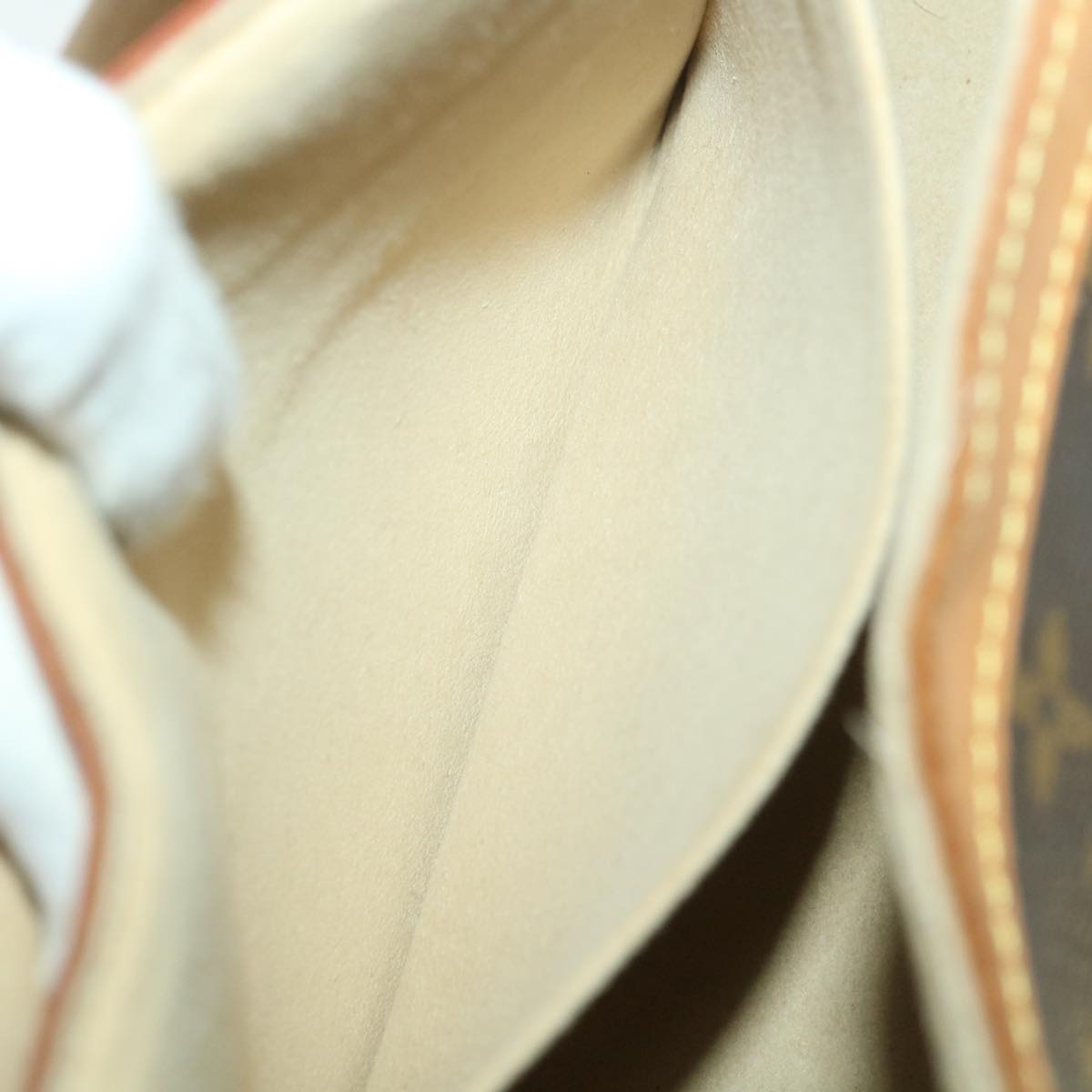 Louis Vuitton Brown Canvas Beverly shoulder bag