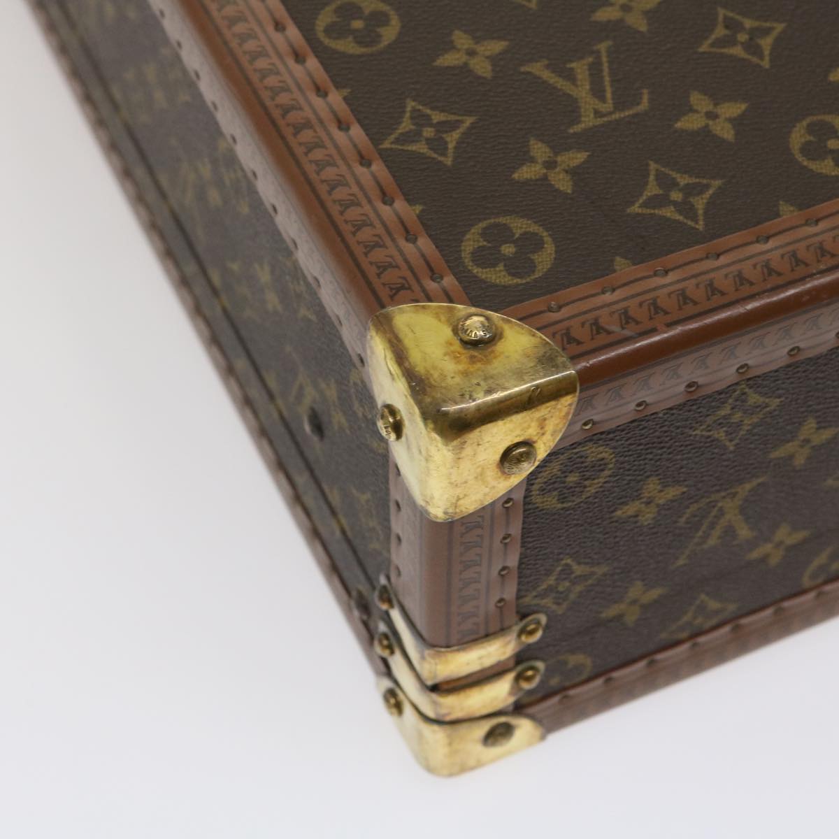 Louis Vuitton Brown Canvas Cotteville 40 travel bag