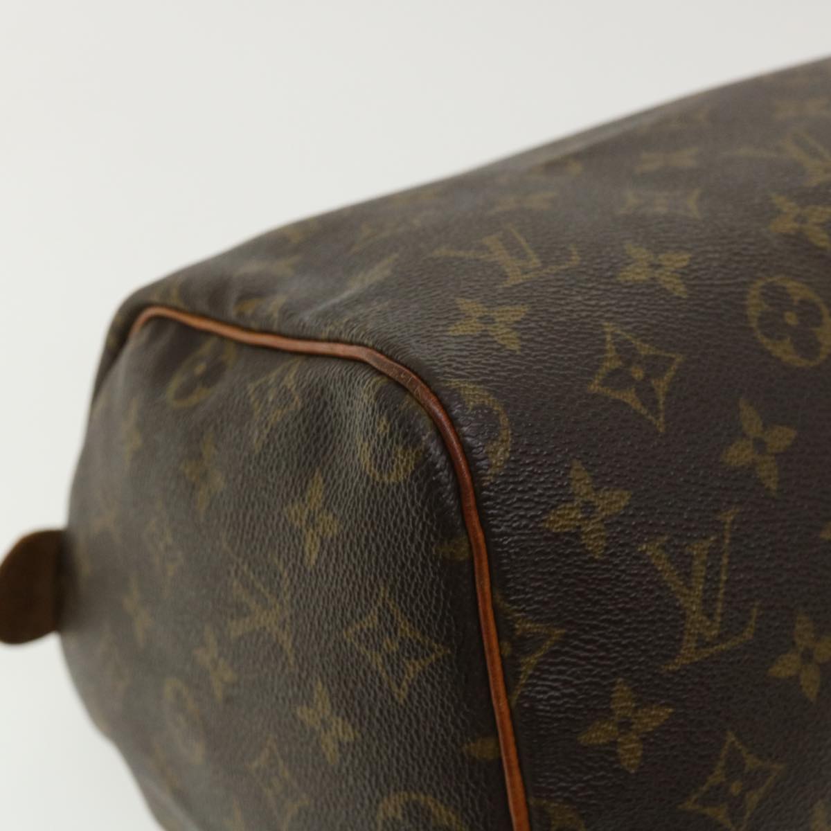 Louis Vuitton Brown Canvas Speedy 30 handbag bag