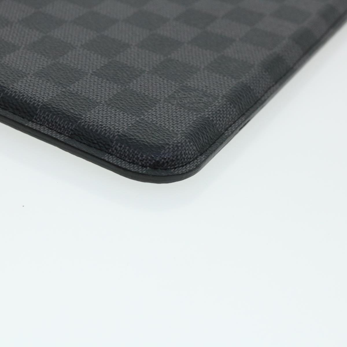 Louis Vuitton Blue Canvas iPad Pouch wallet accessories