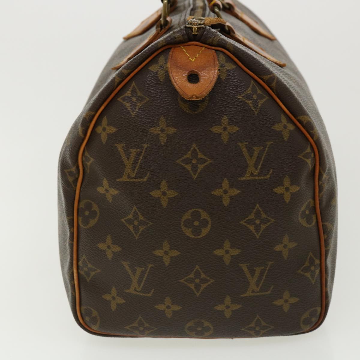 Louis Vuitton Brown Canvas Speedy 30 handbag bag