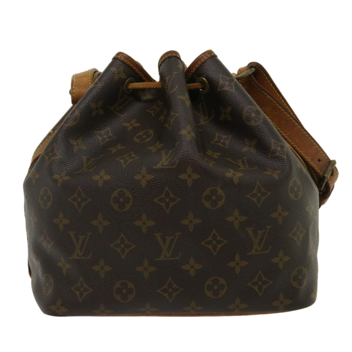 Louis Vuitton Brown Canvas Petit Noe shoulder bag
