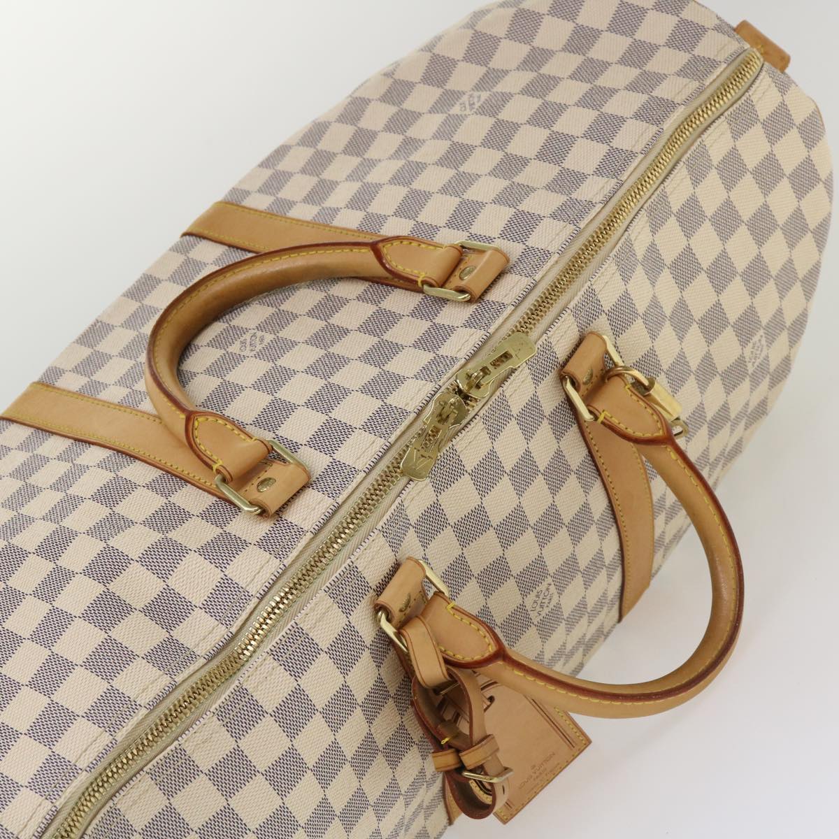 Louis Vuitton Bicolor Canvas Keepall 50 travel bag