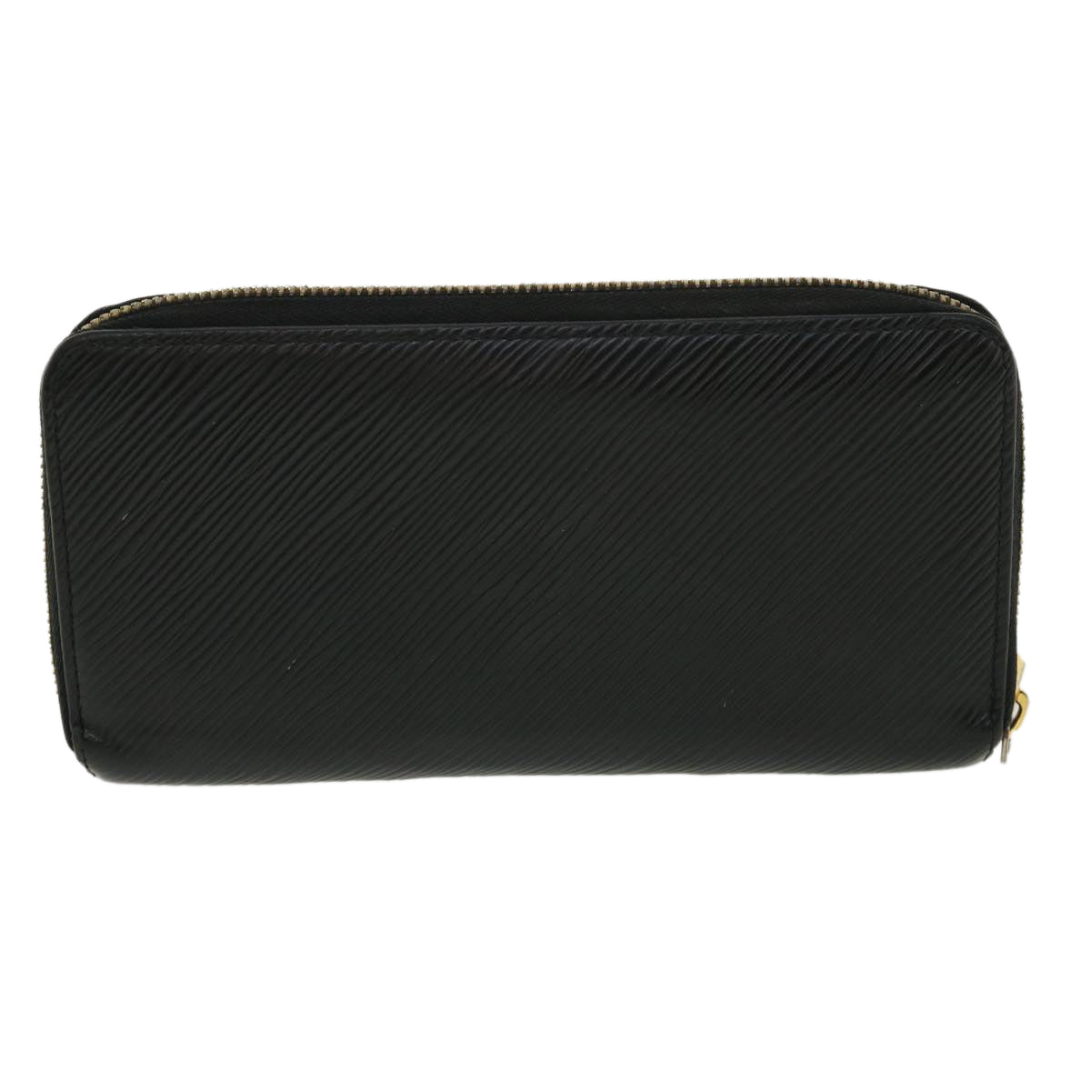 Louis Vuitton Black Leather Portefeuille zippy wallet accessories