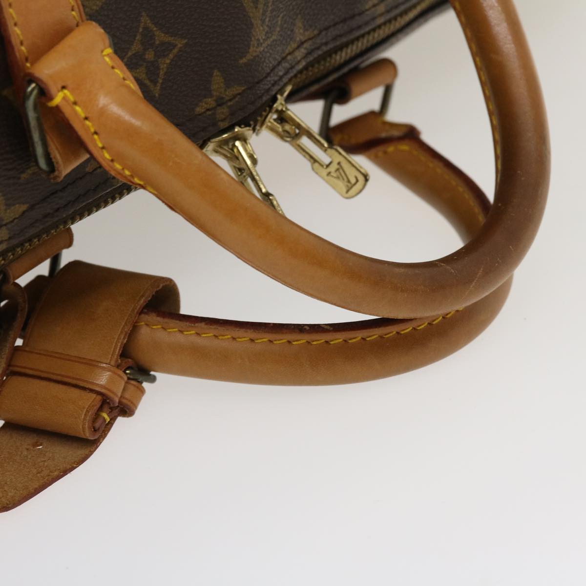 Louis Vuitton Brown Canvas Keepall 60 travel bag