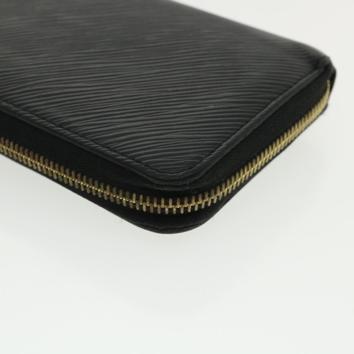 Louis Vuitton Black Leather Portefeuille zippy wallet accessories