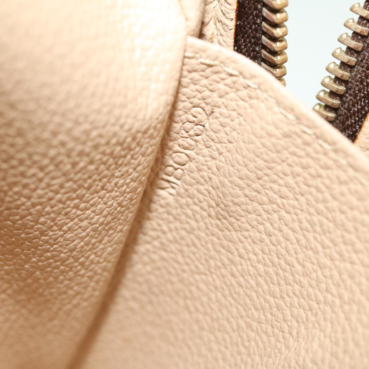 Louis Vuitton Brown Canvas Trousse de Toilette clutch bag