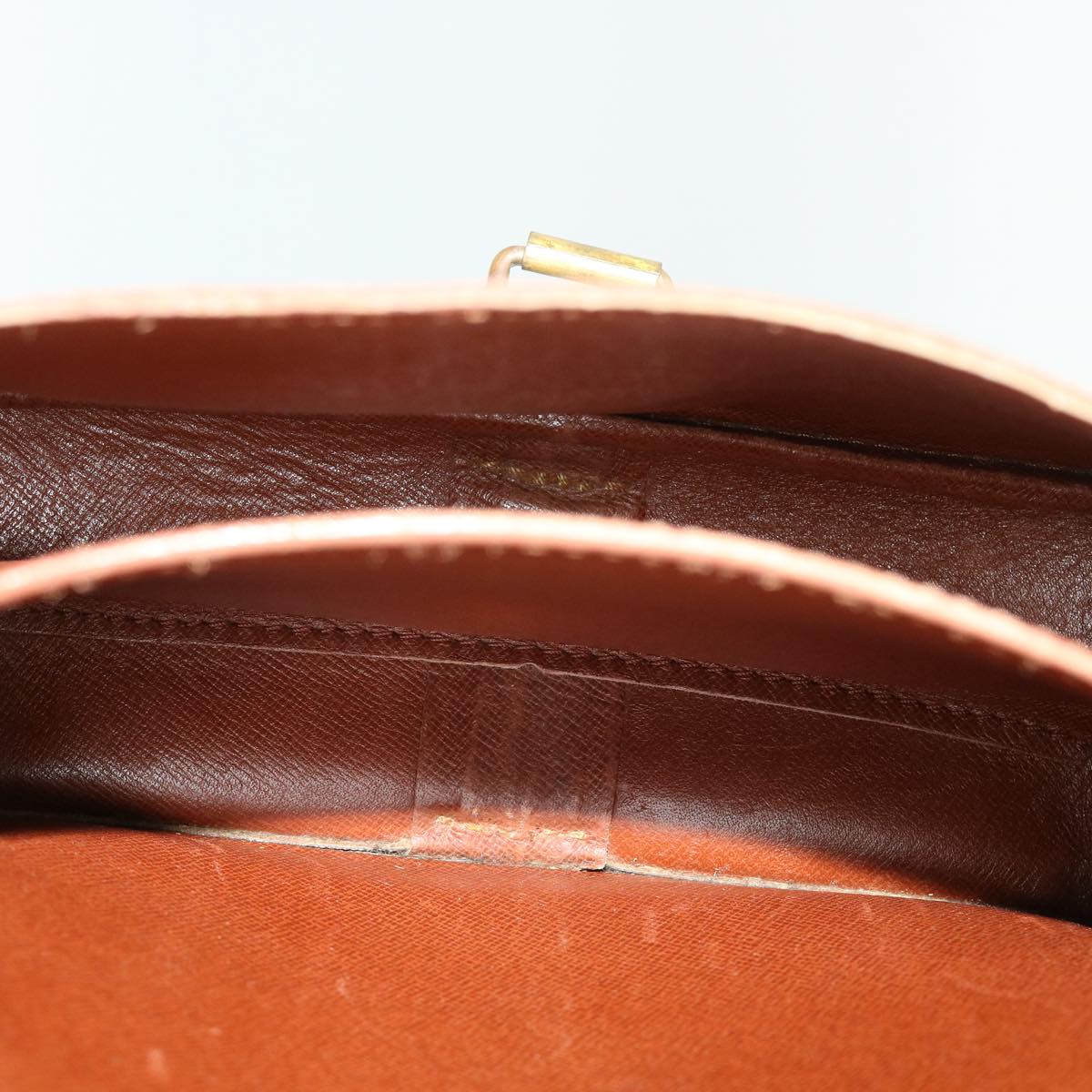 Louis Vuitton Brown Canvas Cartouchiere shoulder bag